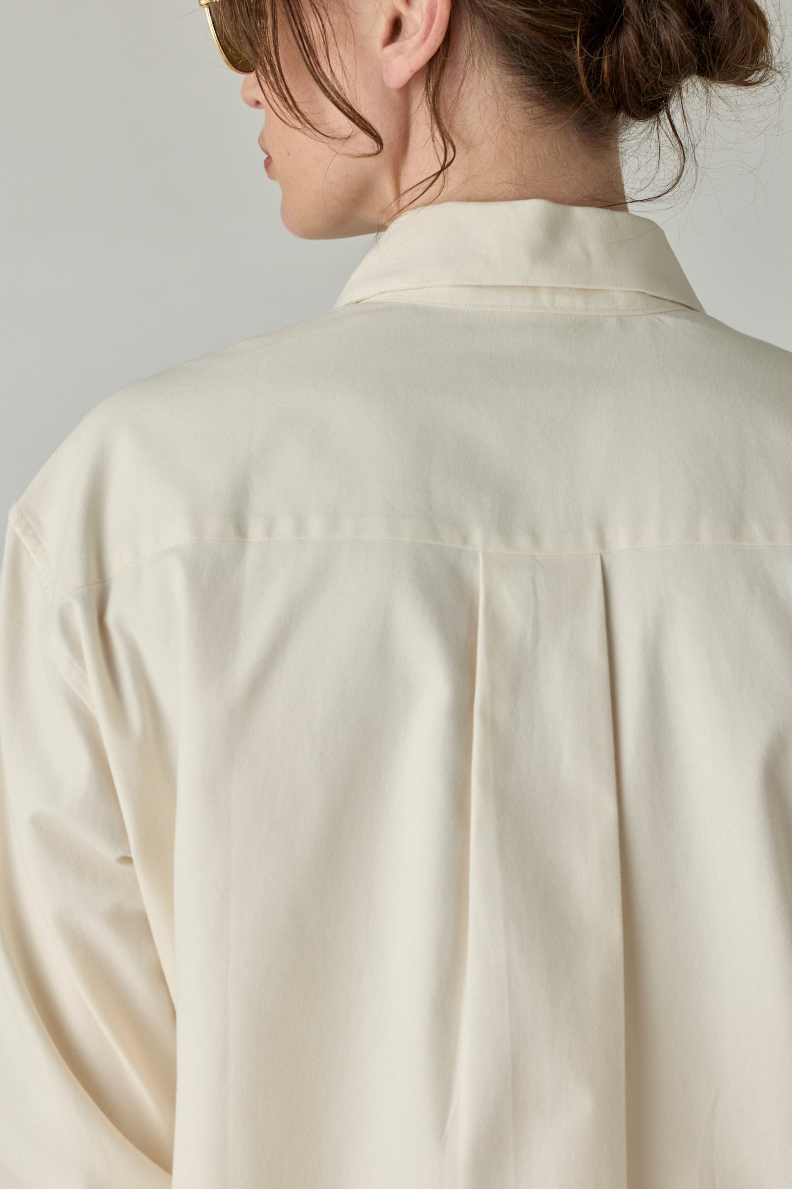 Classic Flannel Shirt - Cream