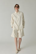 Classic Flannel Shirt - Cream