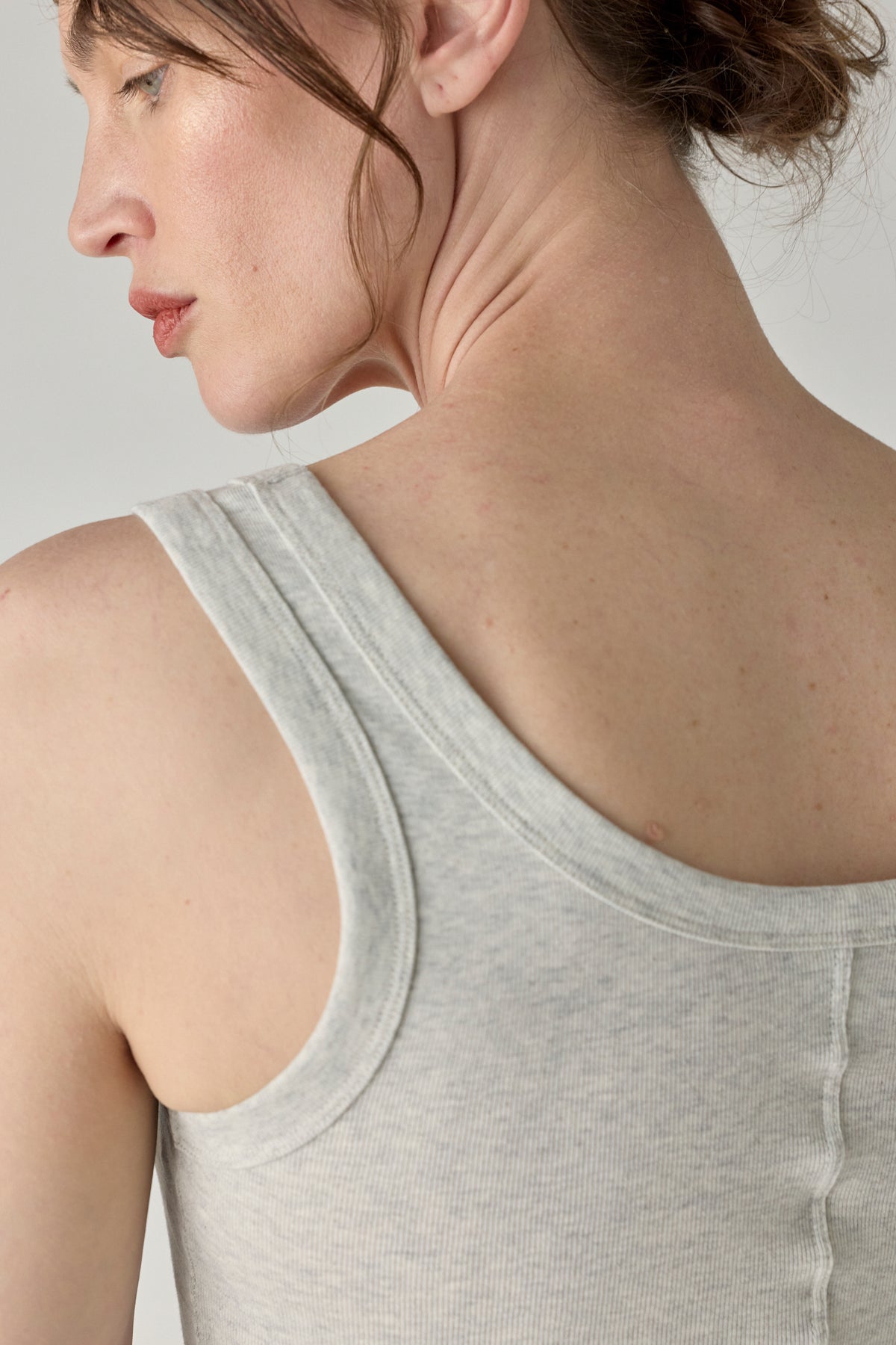 Hillie Tank - Heather Grey