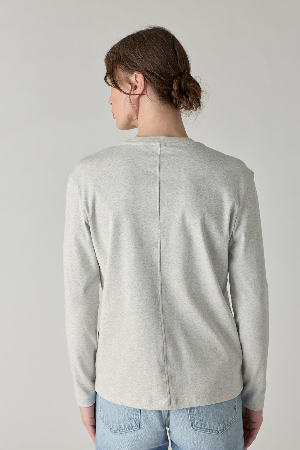 Maggie Longsleeve - Heather Grey