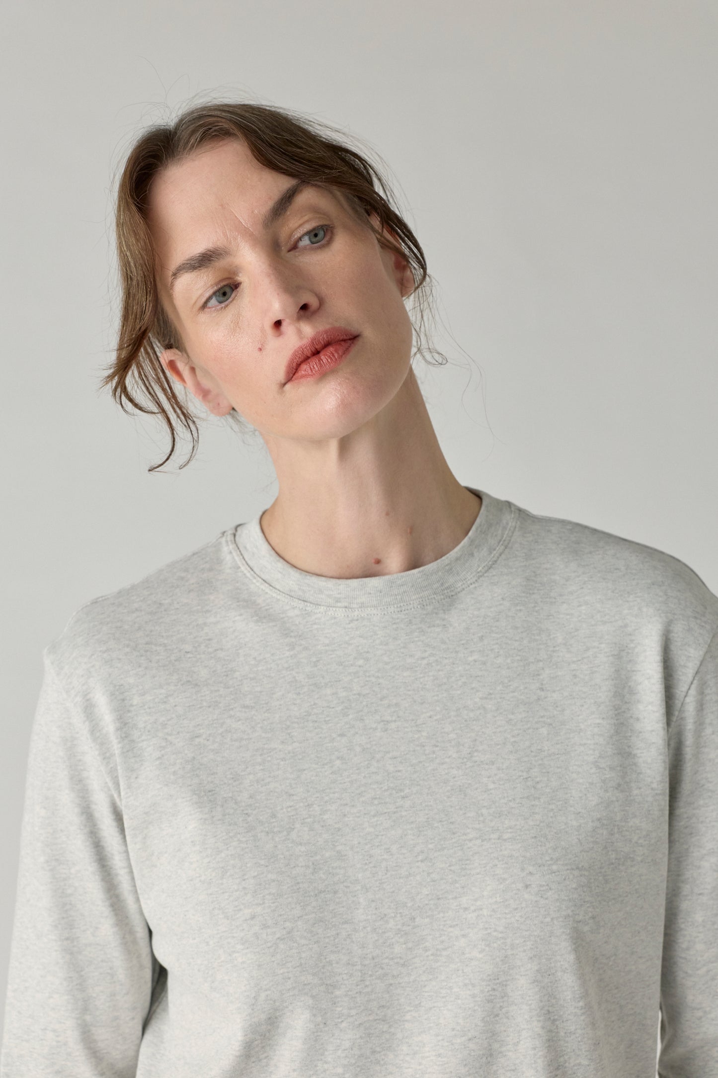 Maggie Longsleeve - Heather Grey