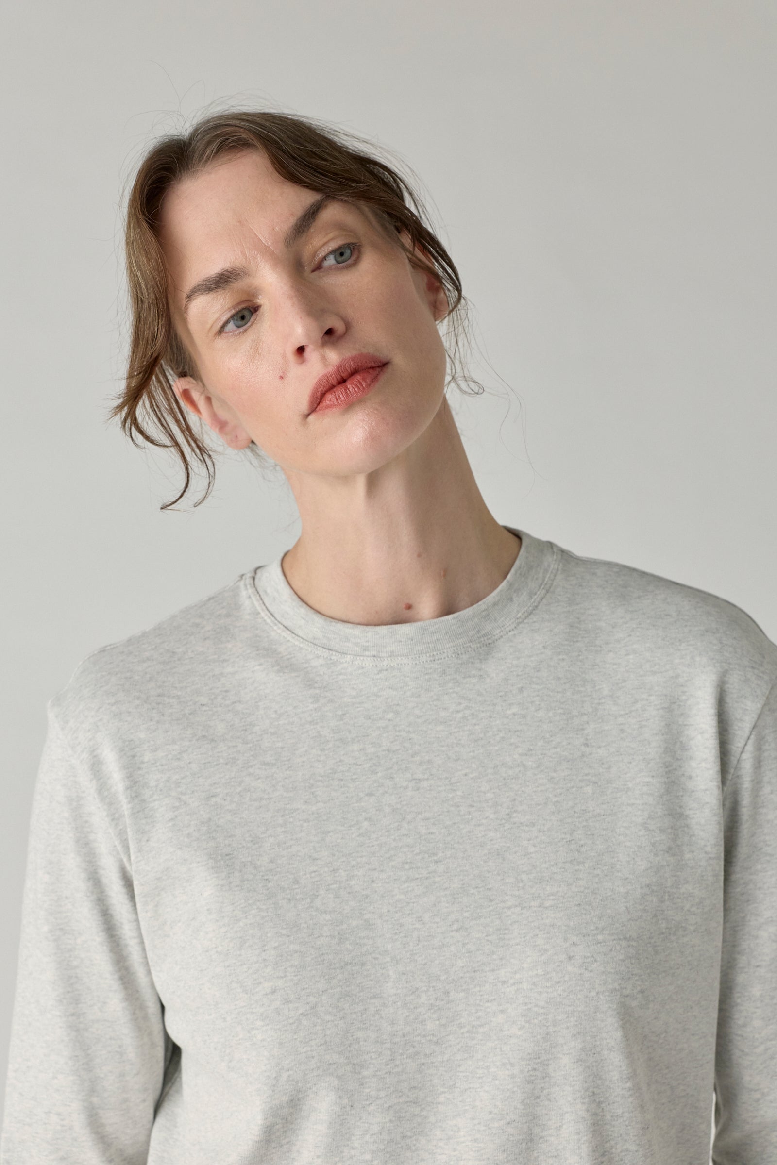 Maggie Longsleeve - Heather Grey