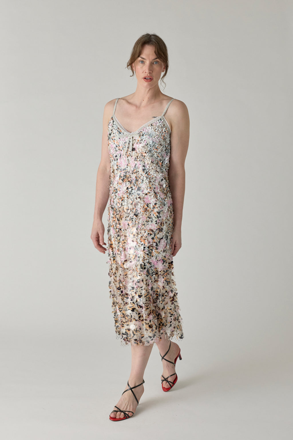 Long Embellished Dress