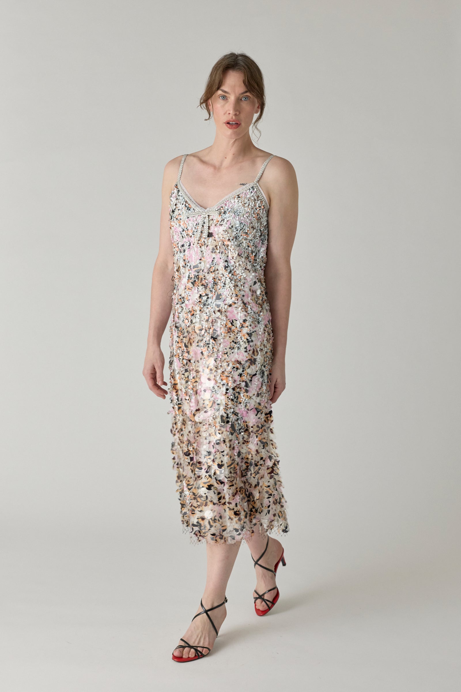 Long Embellished Dress