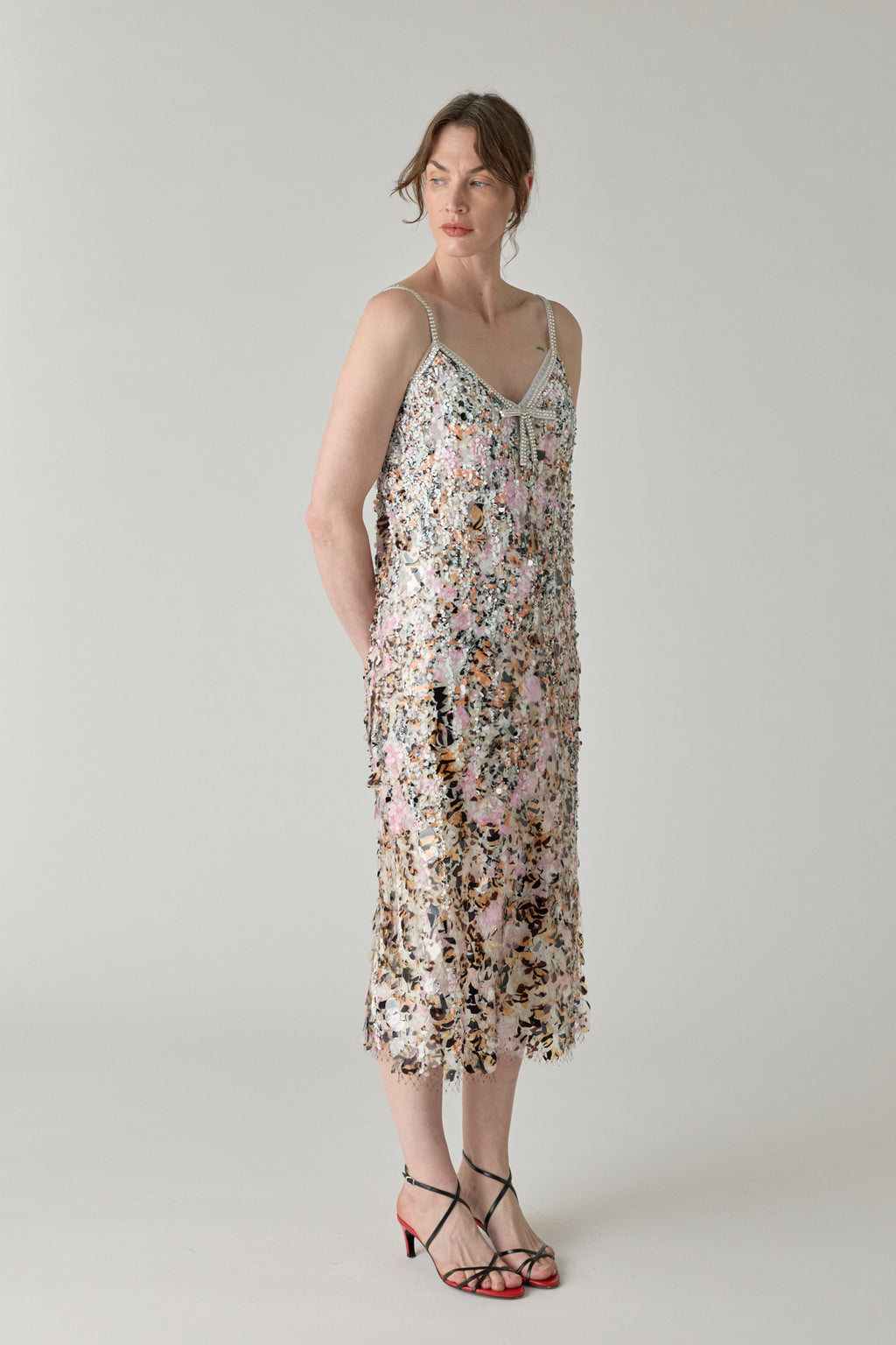 Long Embellished Dress