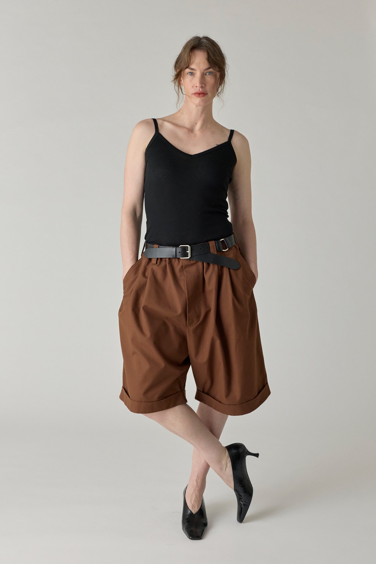 Drawstring Chino Shorts
