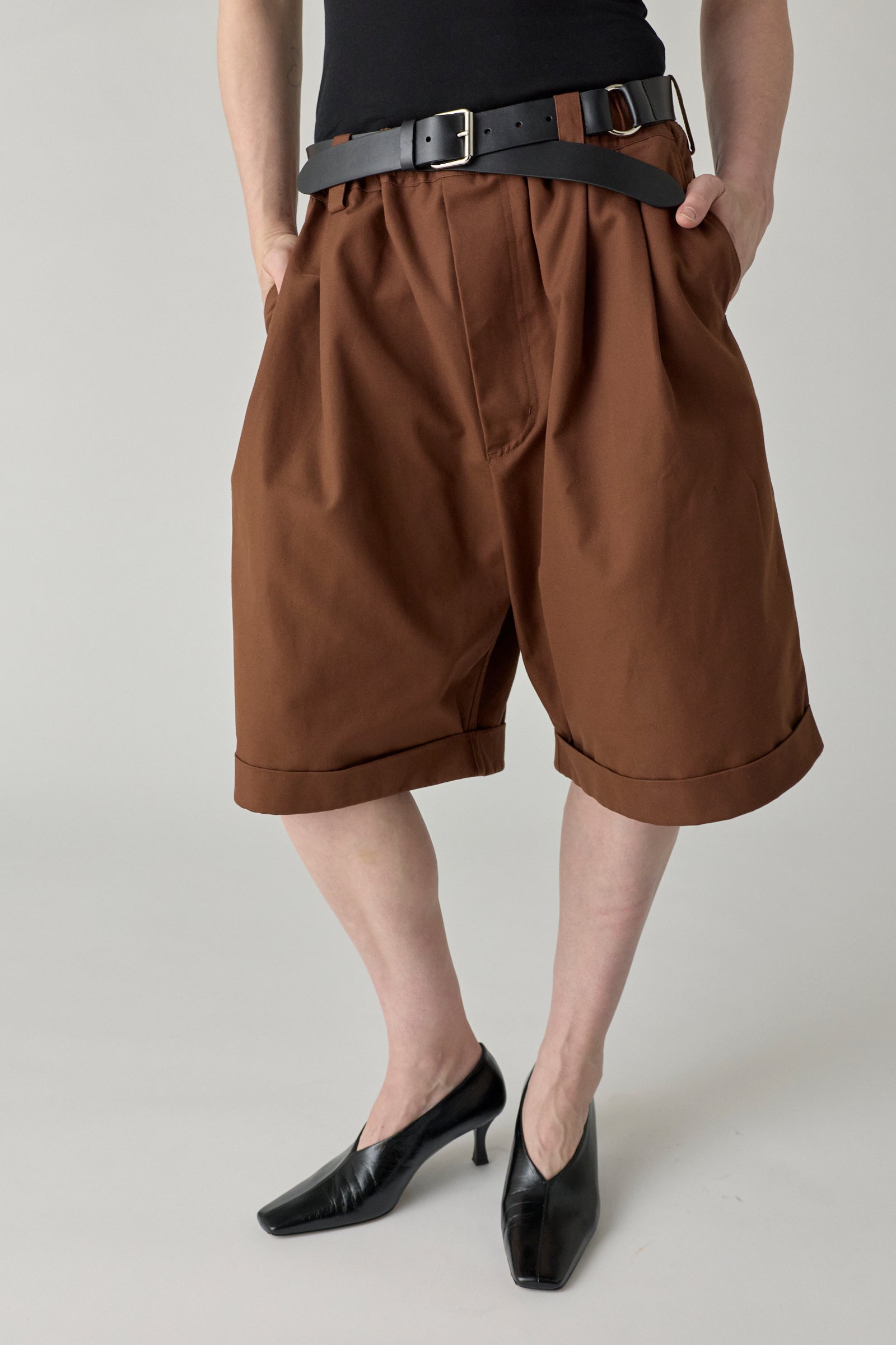 Drawstring Chino Shorts
