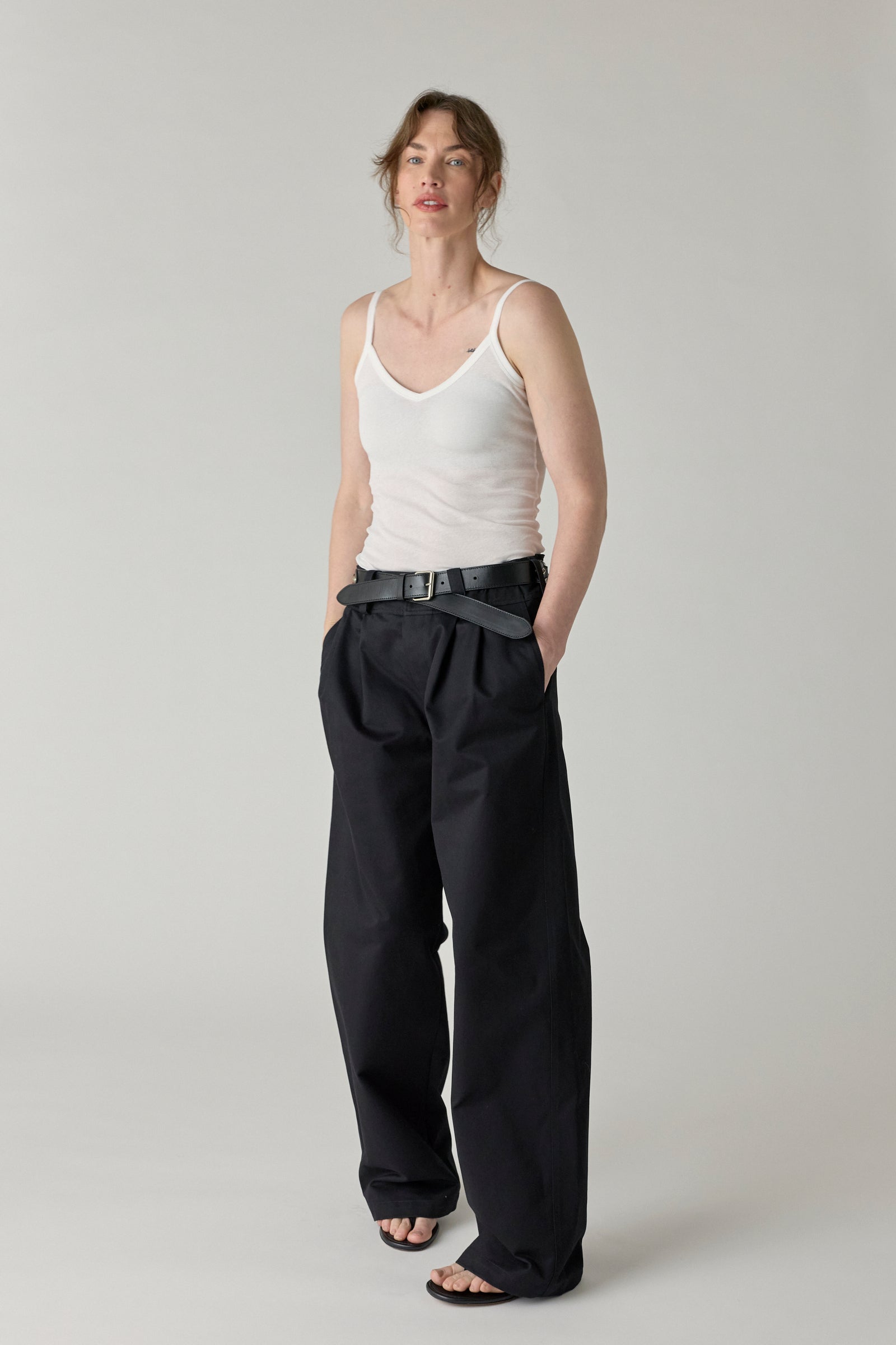Chino Pant w/ Wide Waistband