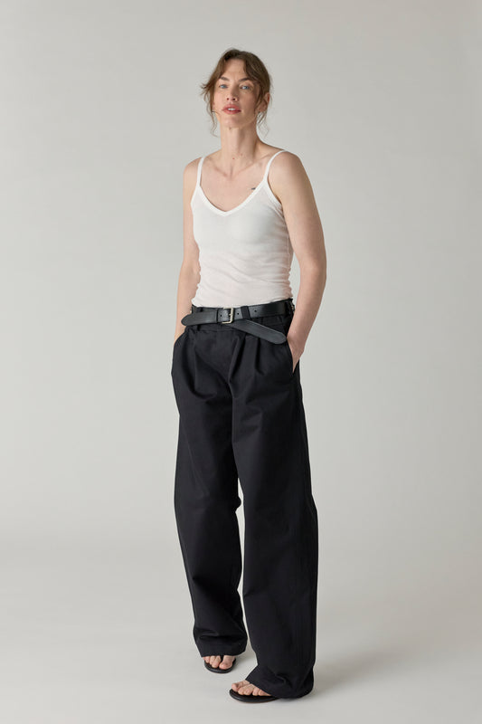 Chino Pant w/ Wide Waistband