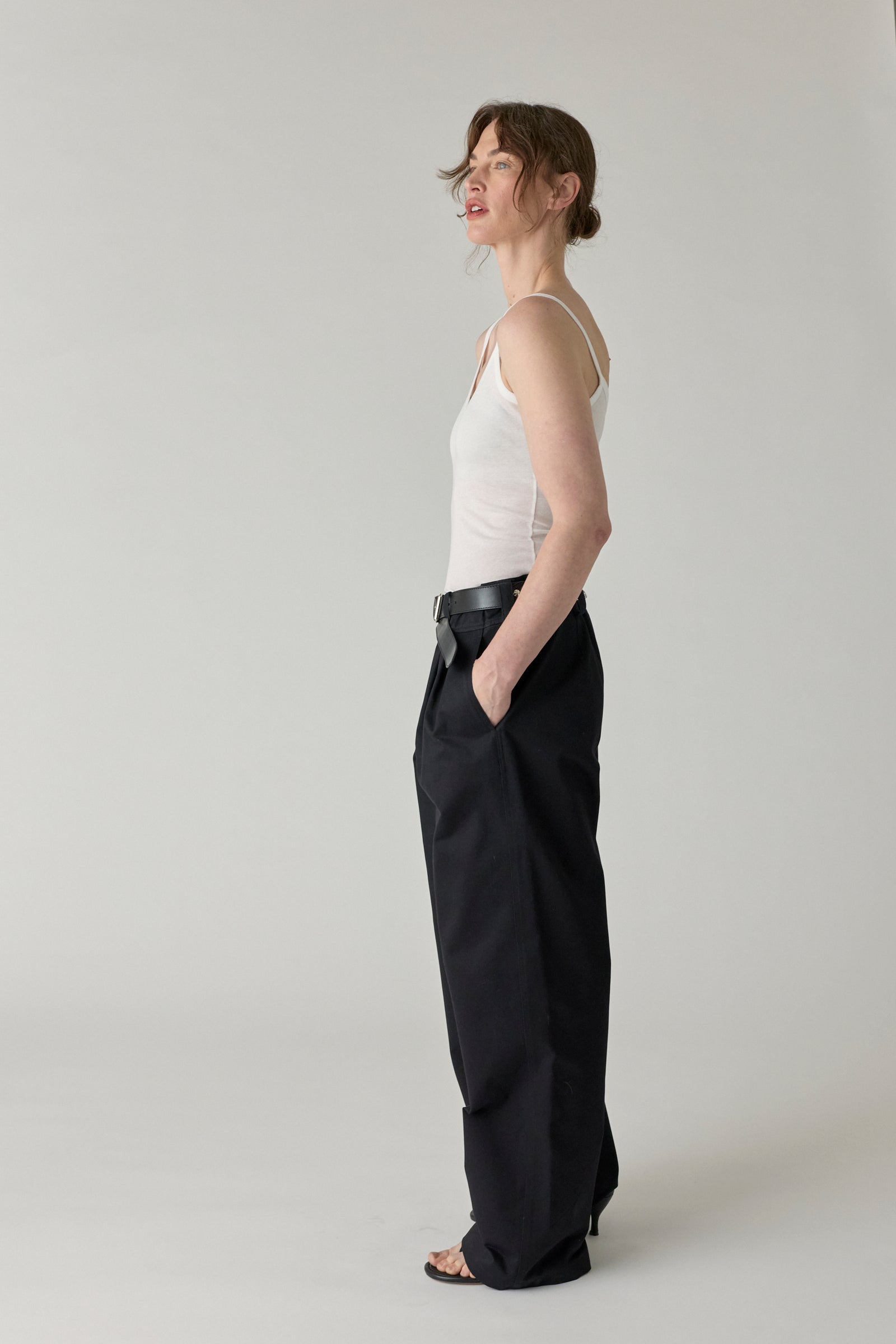 Chino Pant w/ Wide Waistband