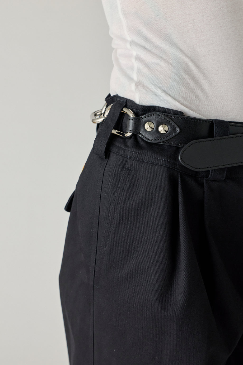 Belt w/ Chain - Black