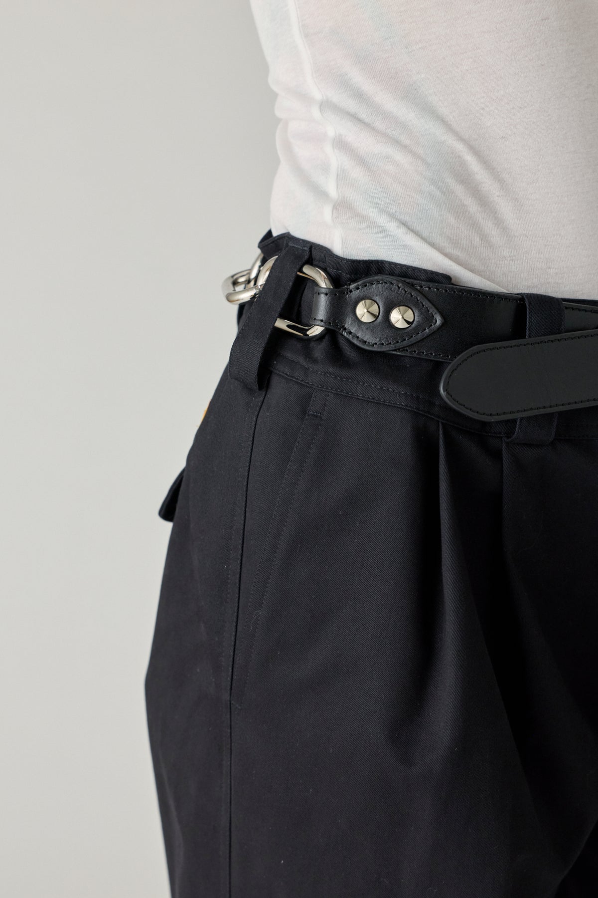 Belt w/ Chain - Black