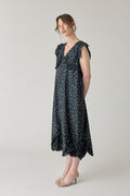 Long Maxi Dress w/ Ruffles
