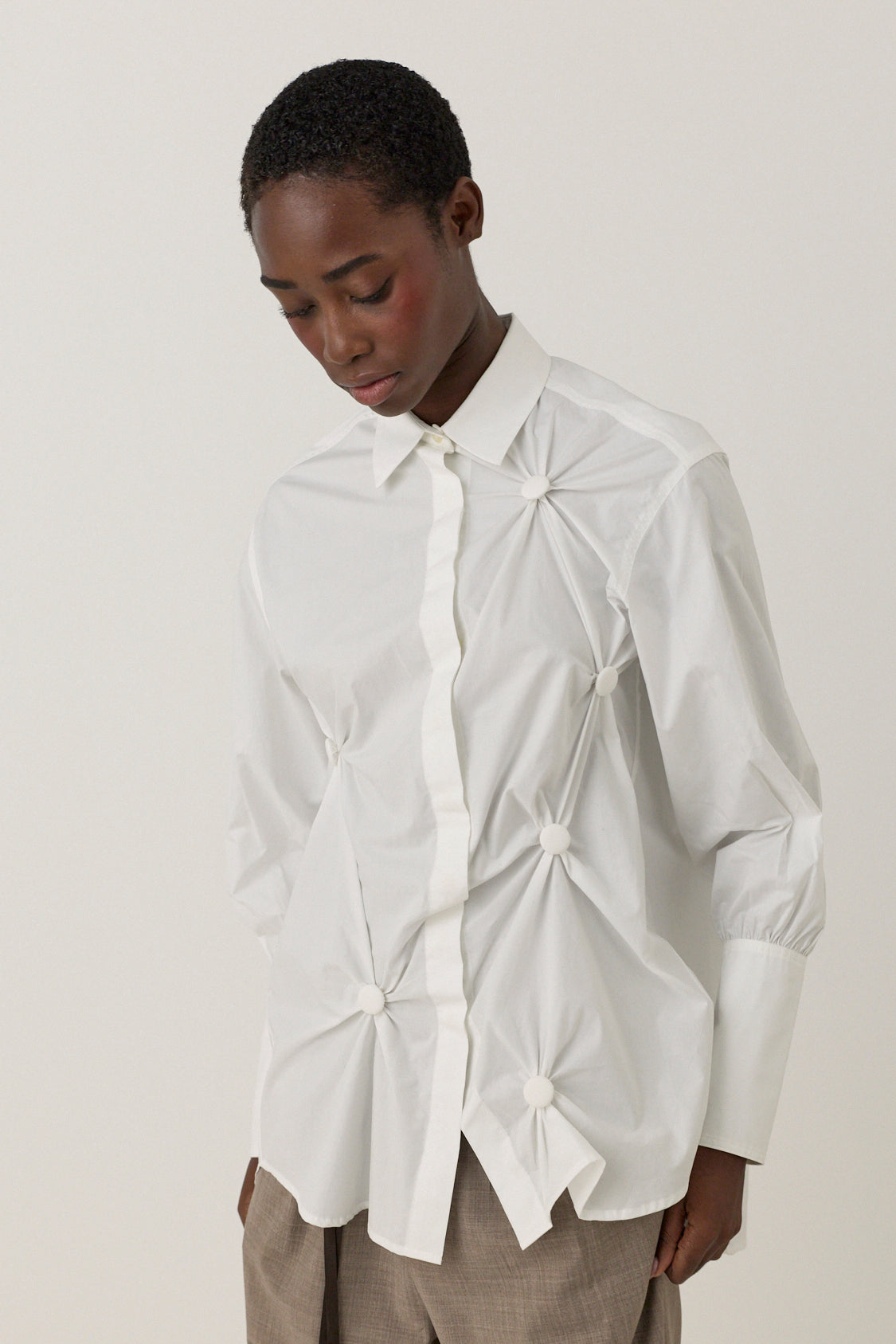 Karma Scrunched Shirt