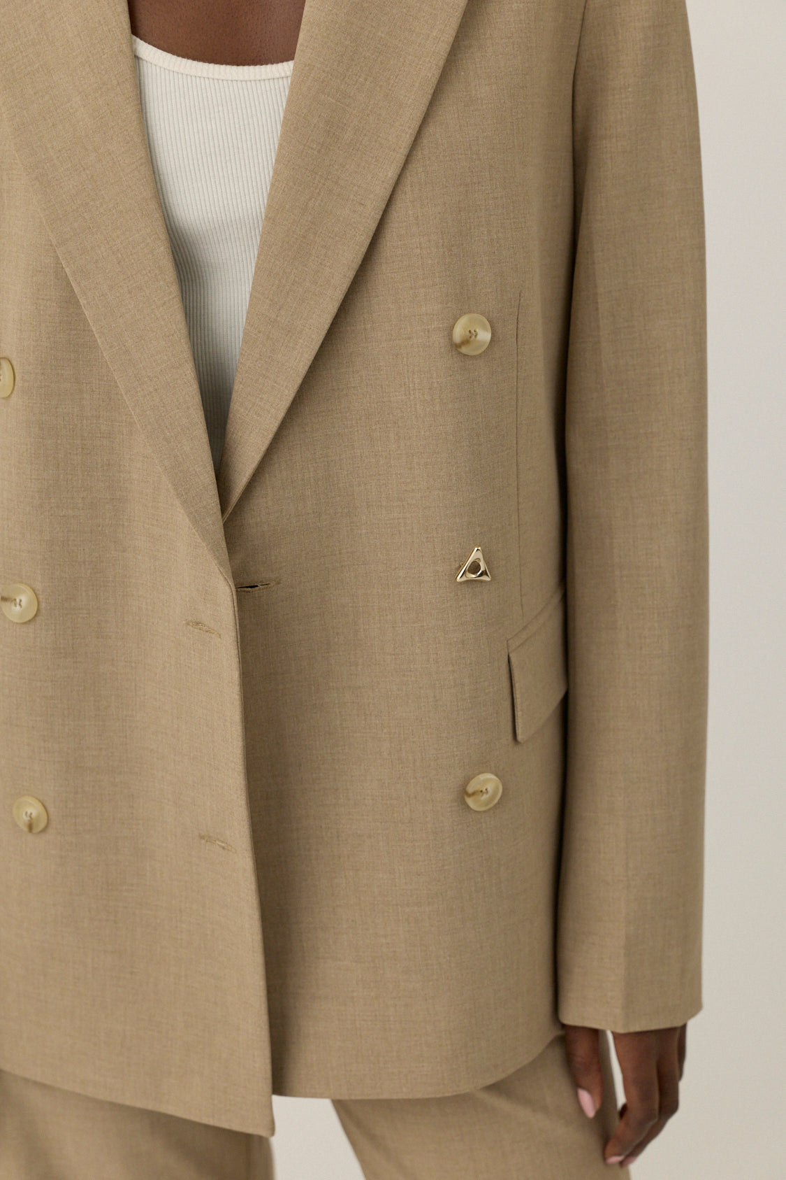 Perch Blazer - Brown