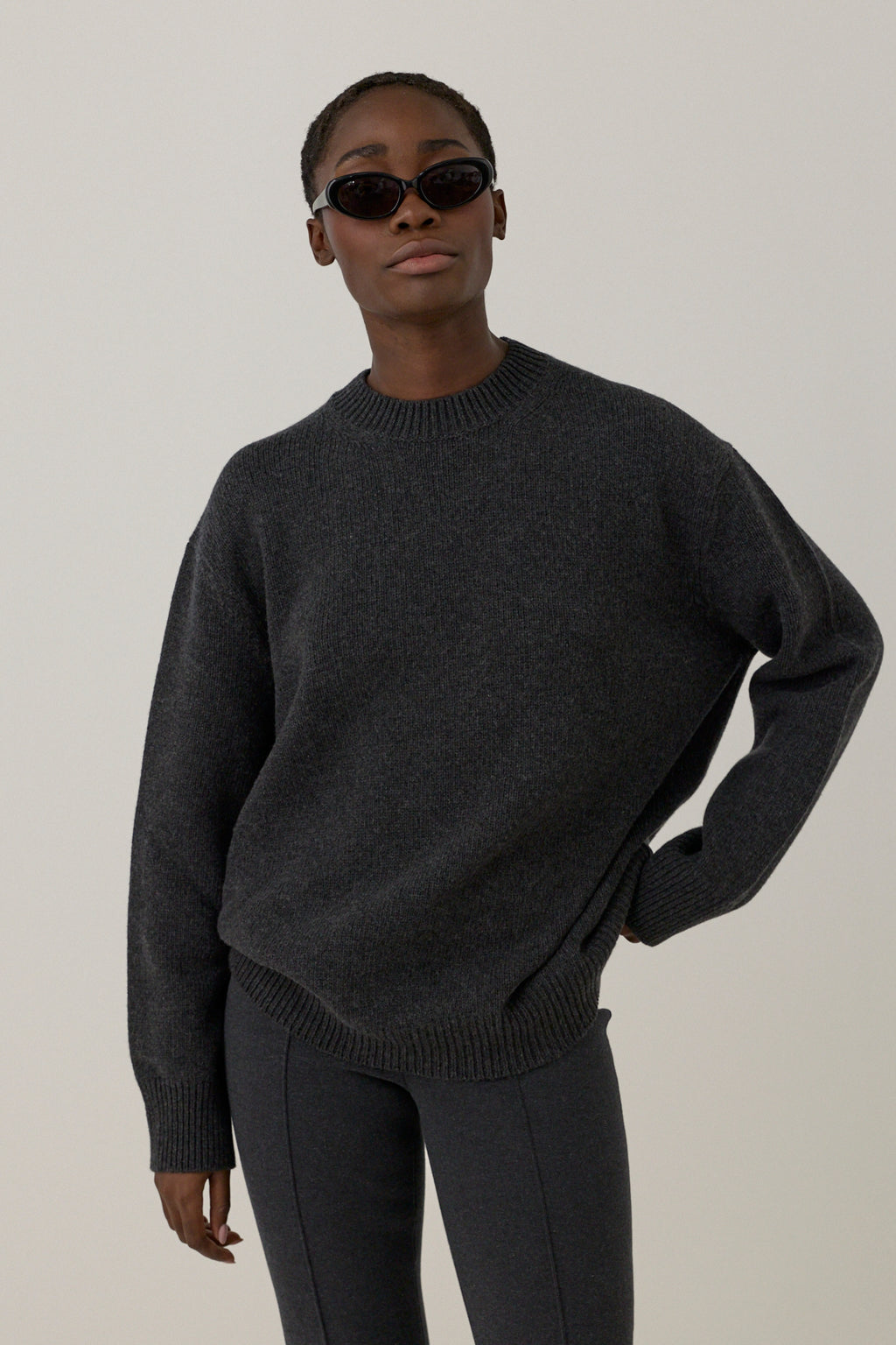 Georgia Sweater - Charcoal
