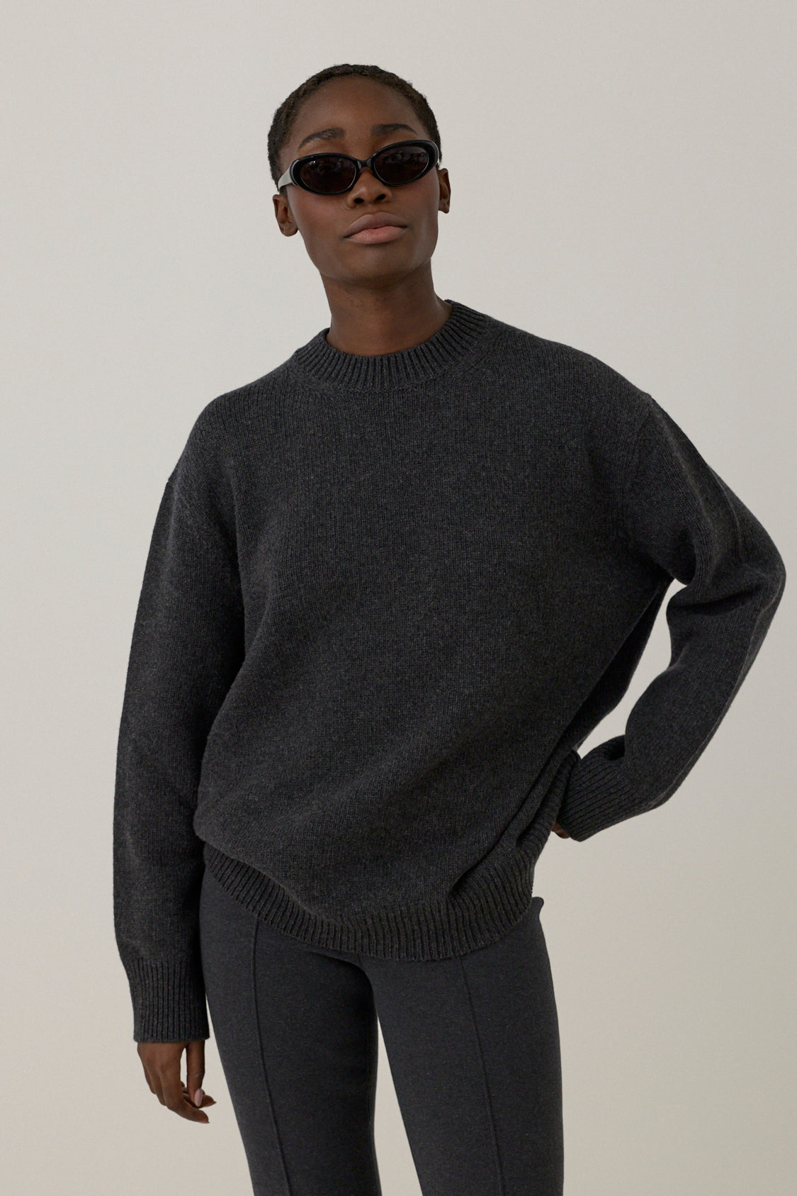 Georgia Sweater - Charcoal