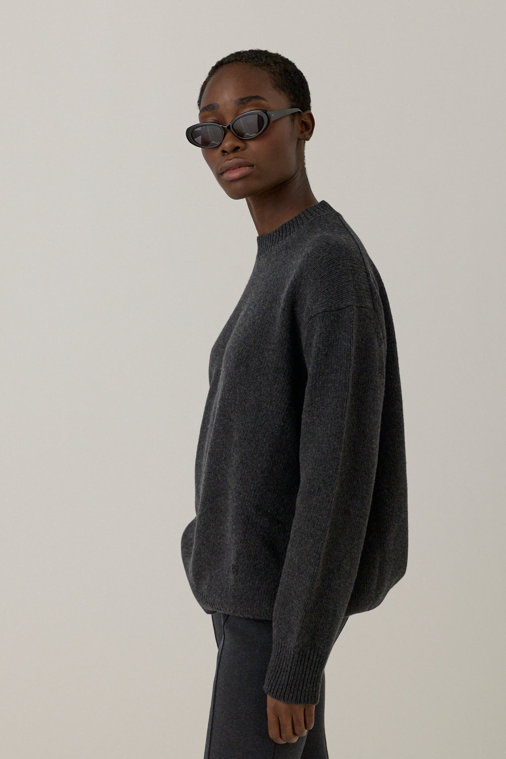 Georgia Sweater - Charcoal