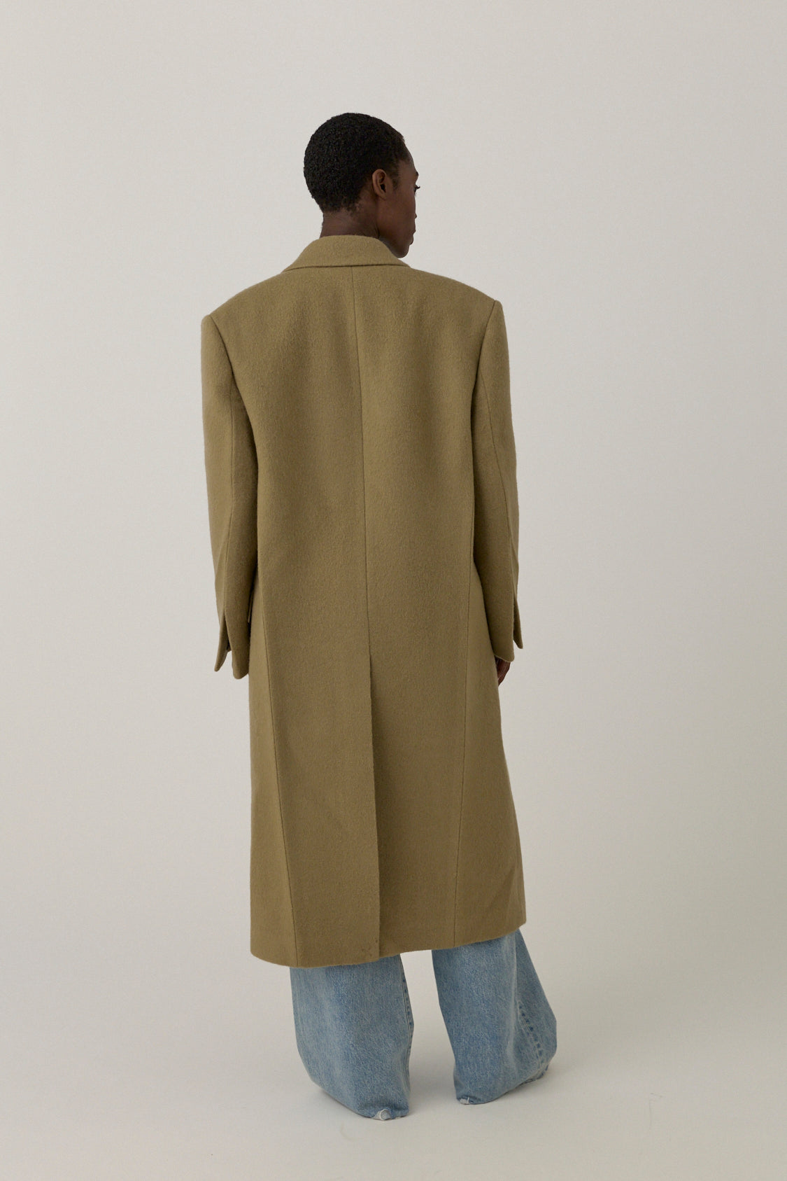 Hairy Wool Single Coat