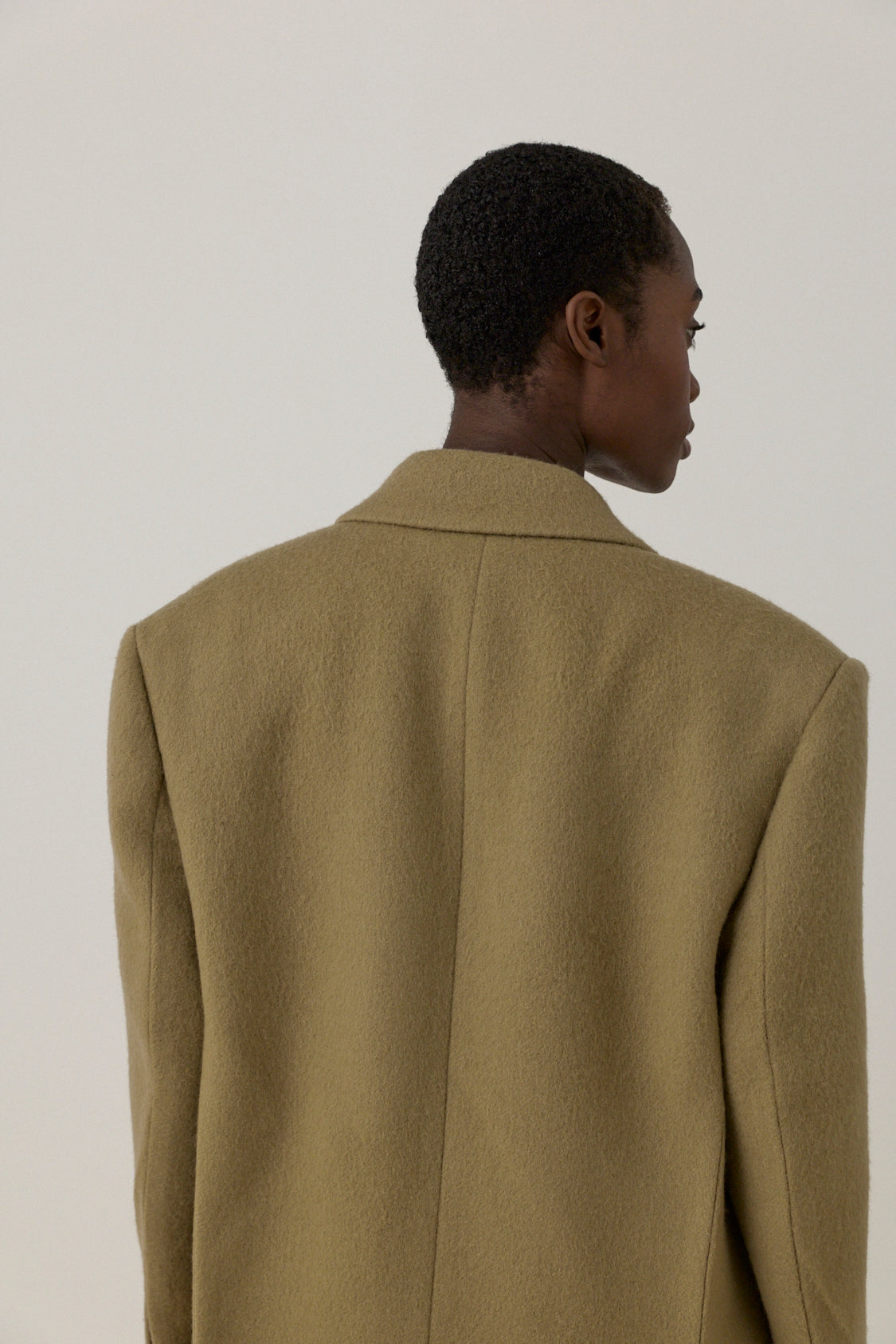 Hairy Wool Single Coat