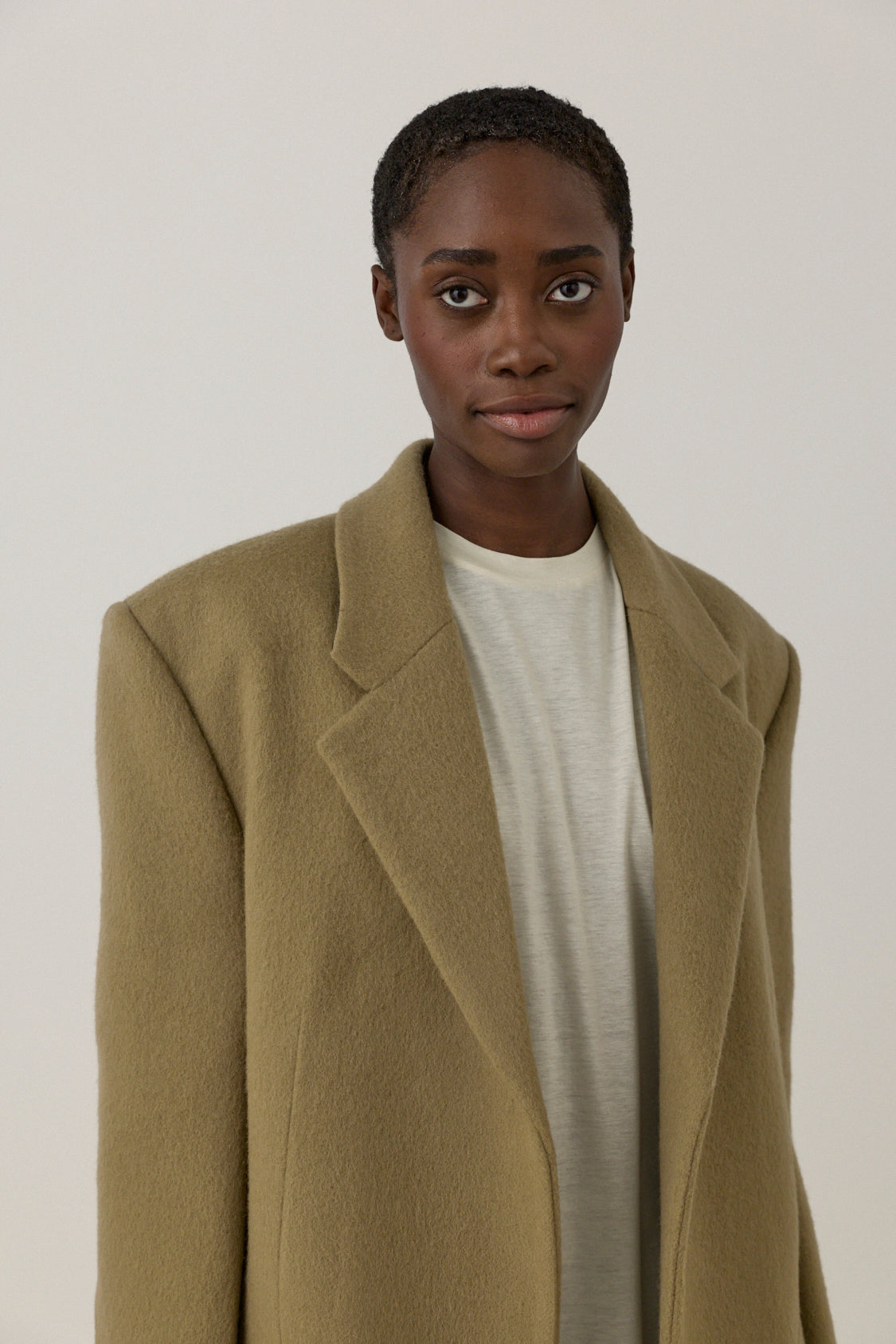 Hairy Wool Single Coat