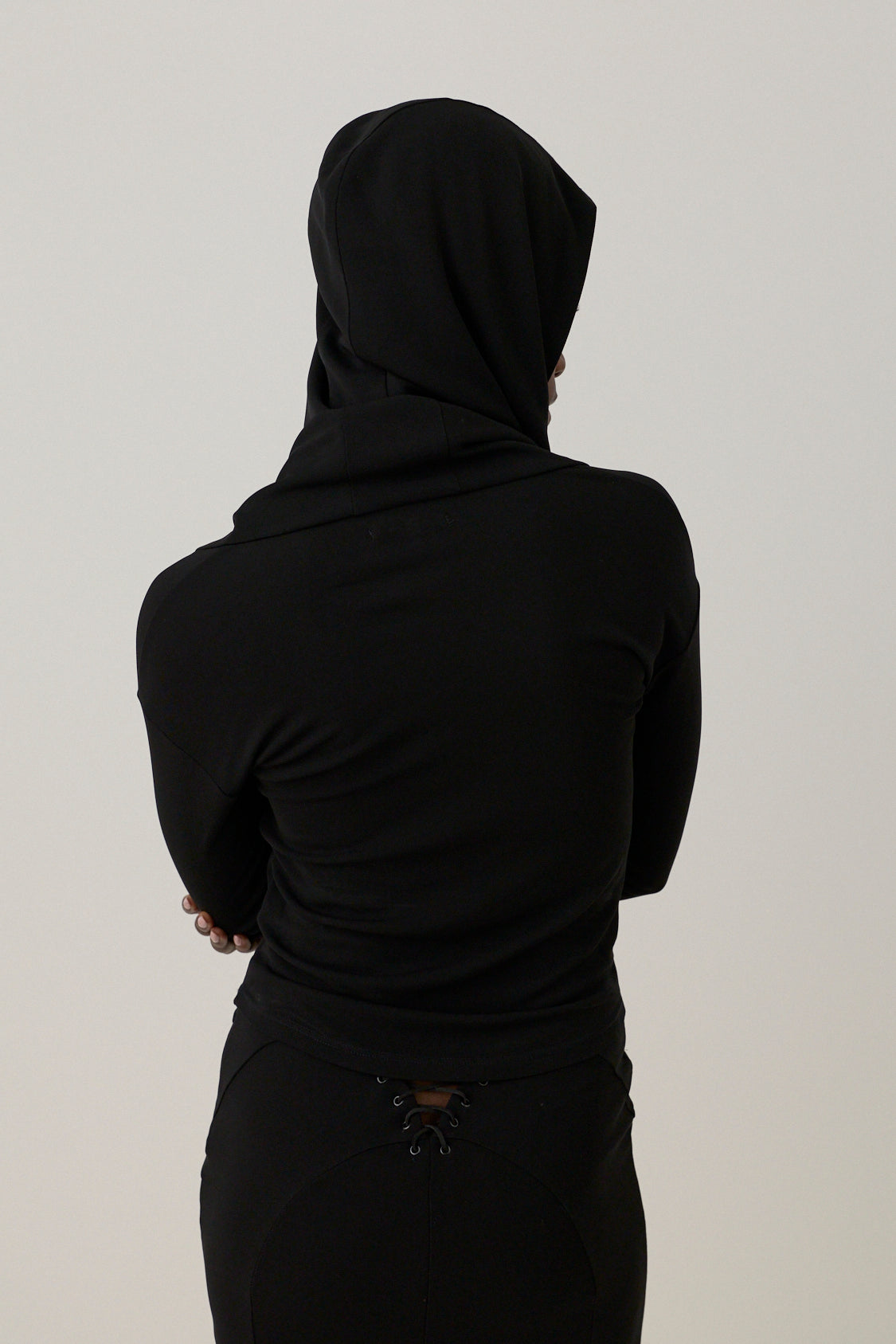 Hooded Long Sleeve Top