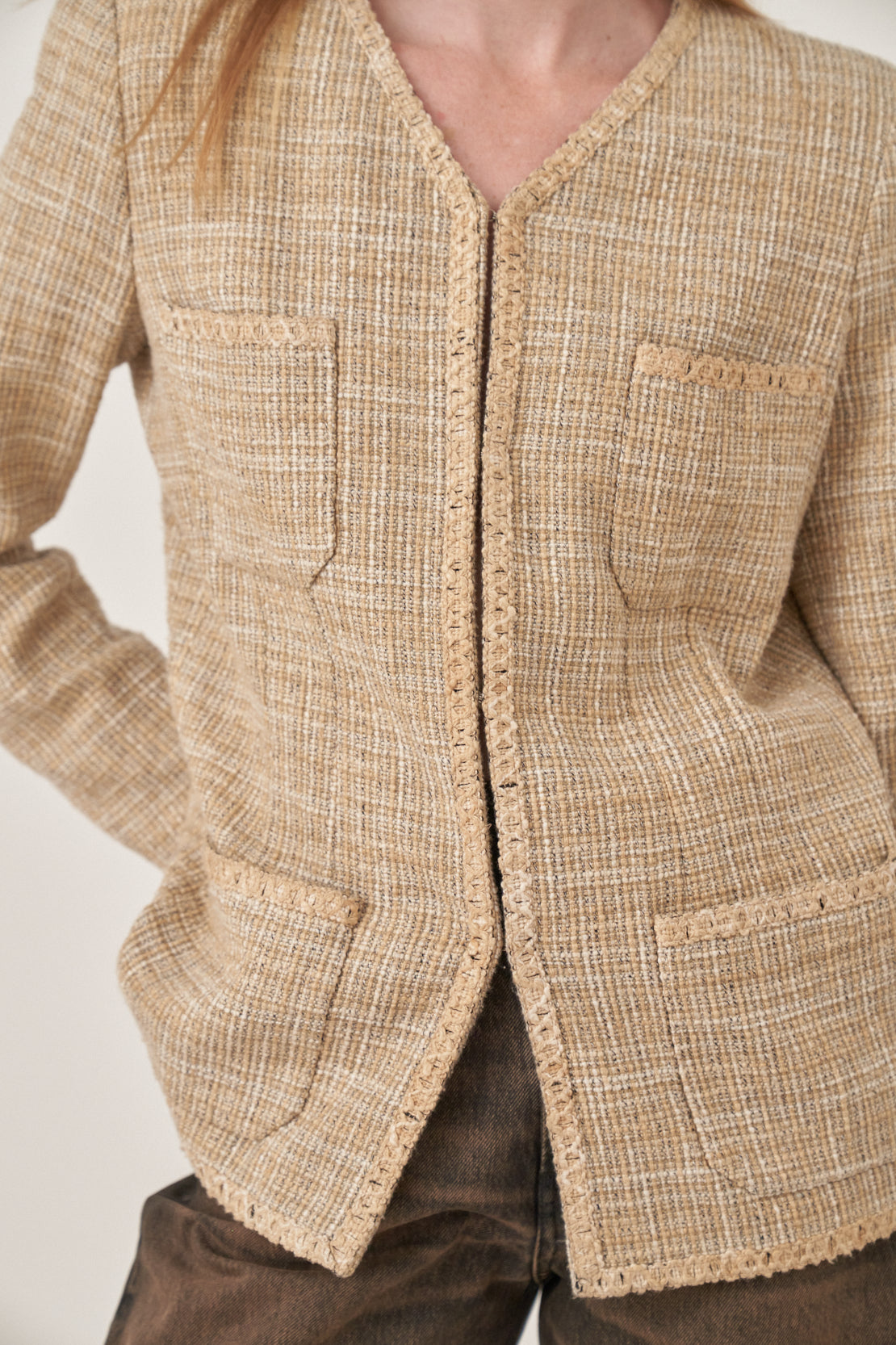 Chanel Cotton and Silk Jacket