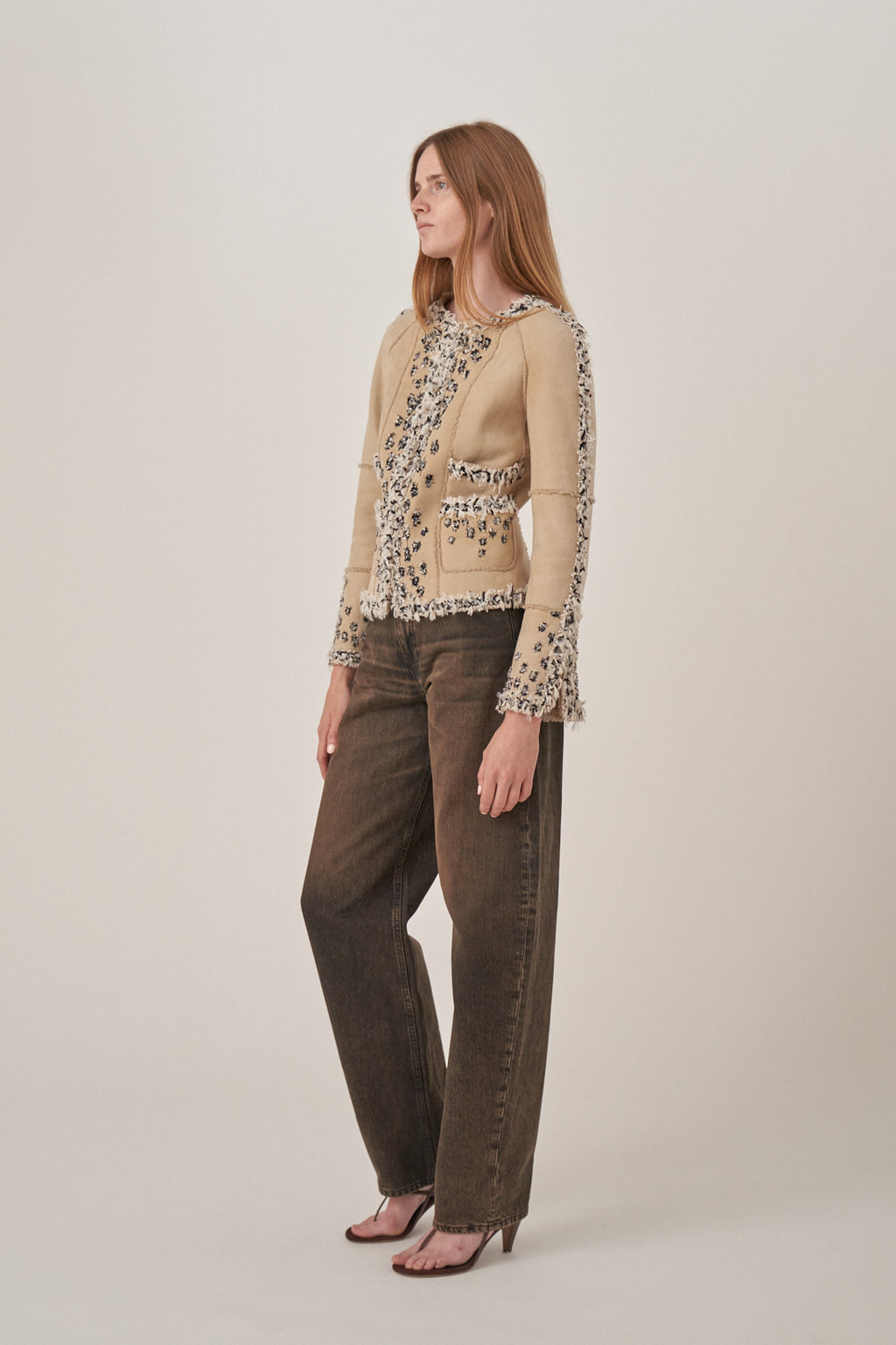 Chanel Shearling Jacket and Stole
