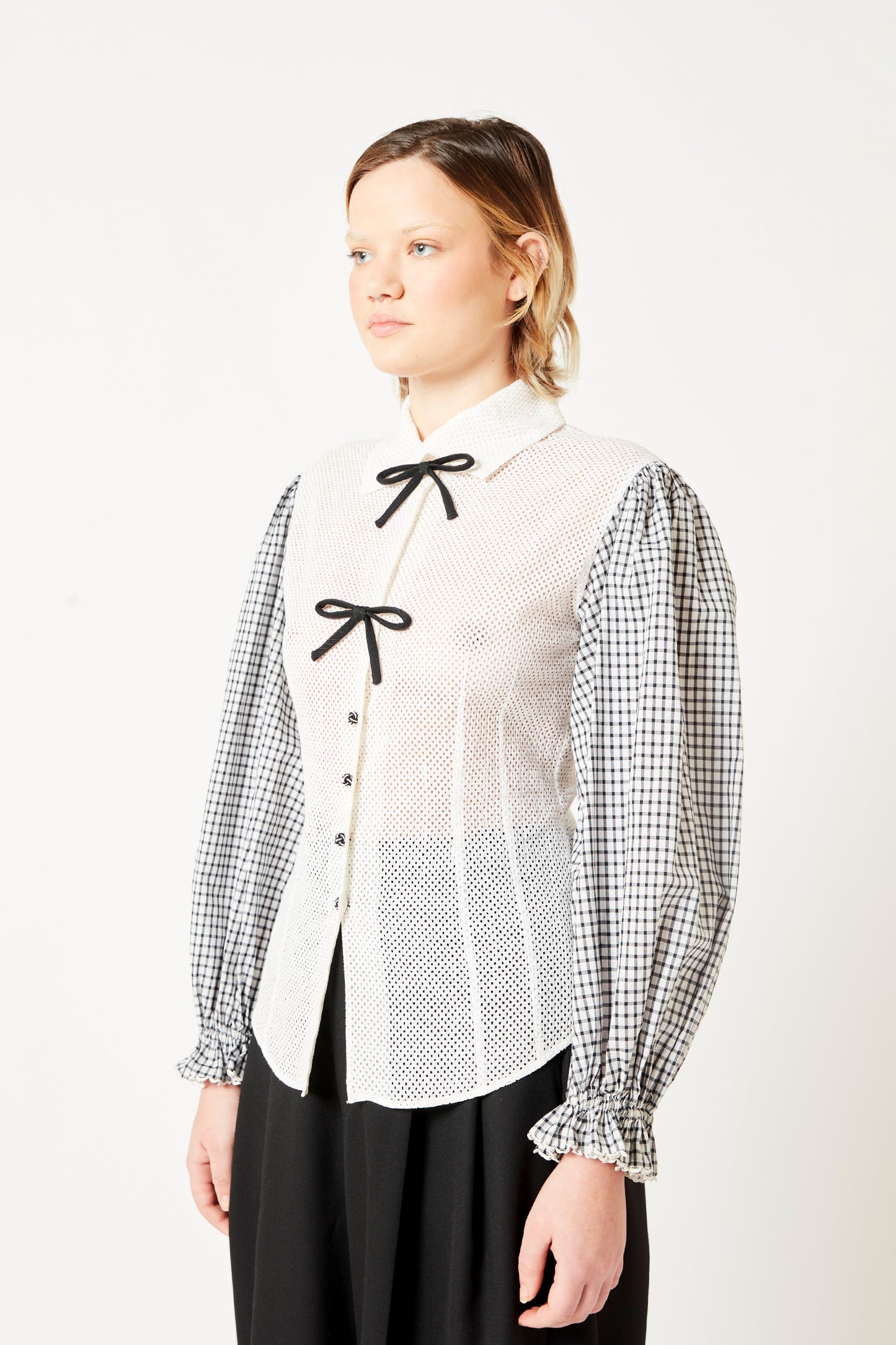 Christian Dior Broderie Anglaise Top
