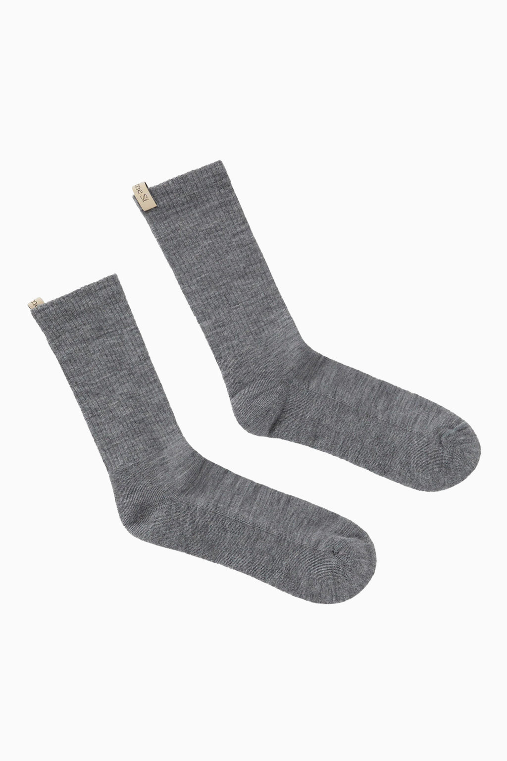 Merino Tube Sock - Heather Grey