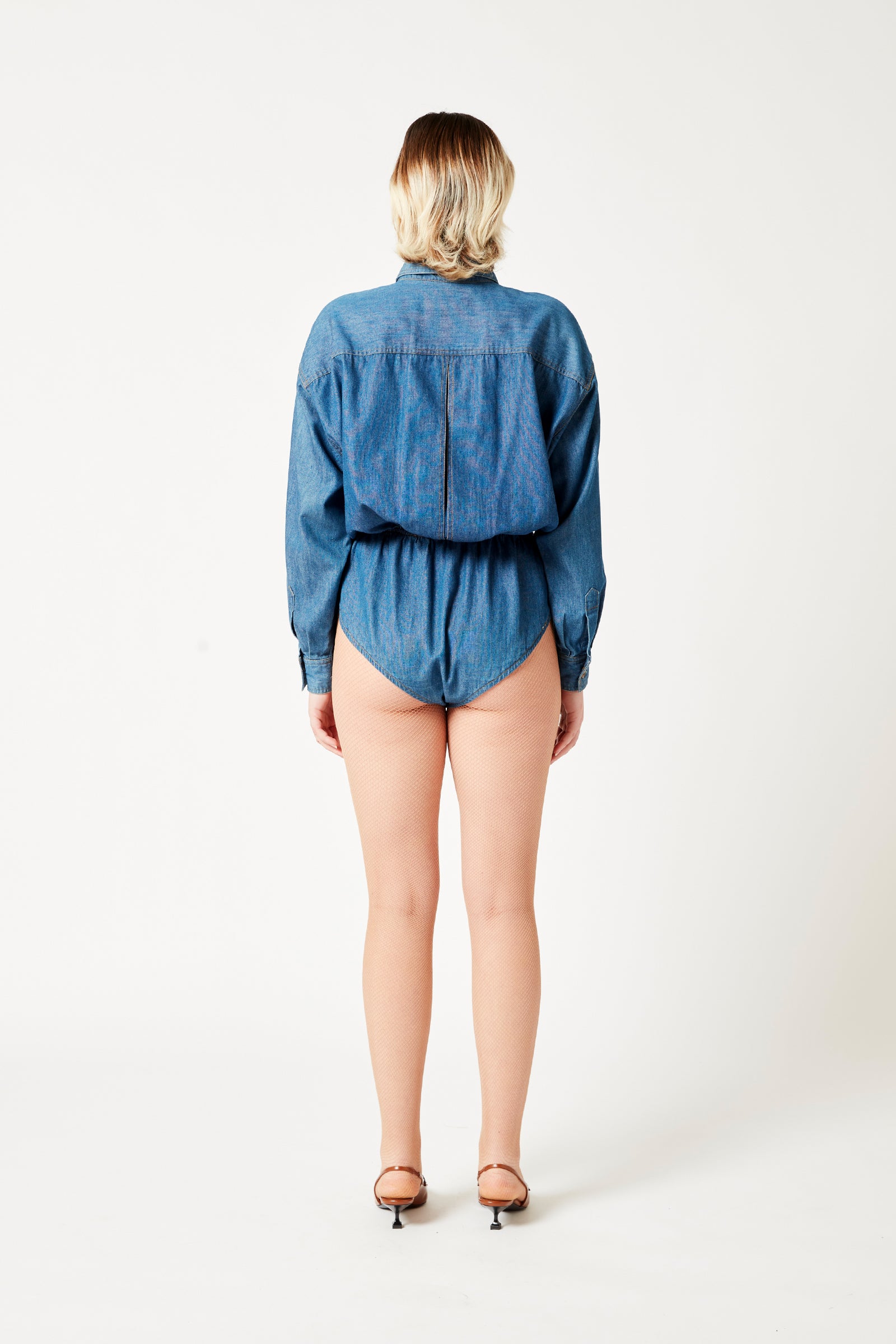 DKNY Denim Bodysuit