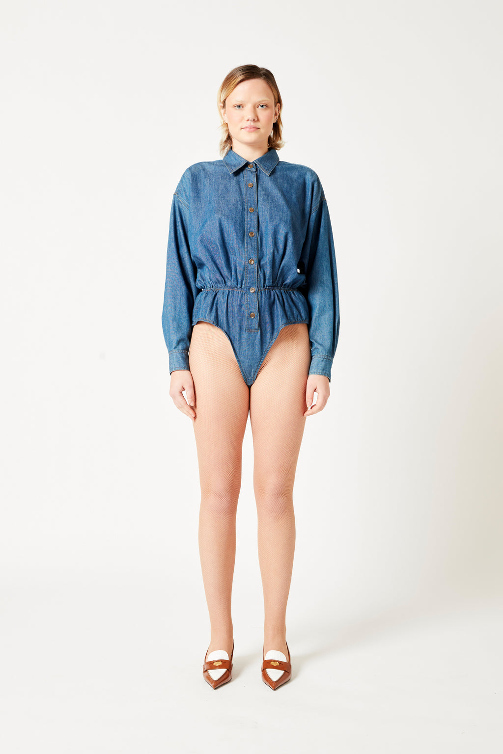 DKNY Denim Bodysuit