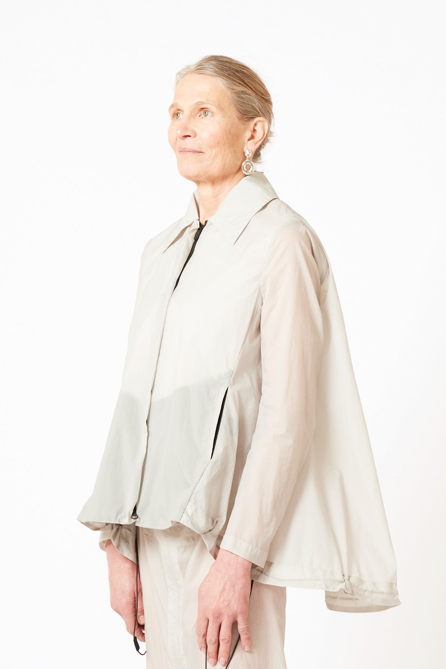 Lightweight Cover Jacket - Light Grey