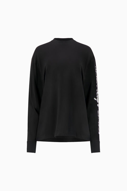 AF Long Sleeve T-Shirt - Washed Black