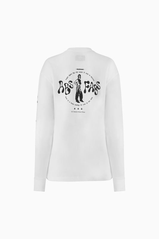 AF Long Sleeve T-Shirt - White