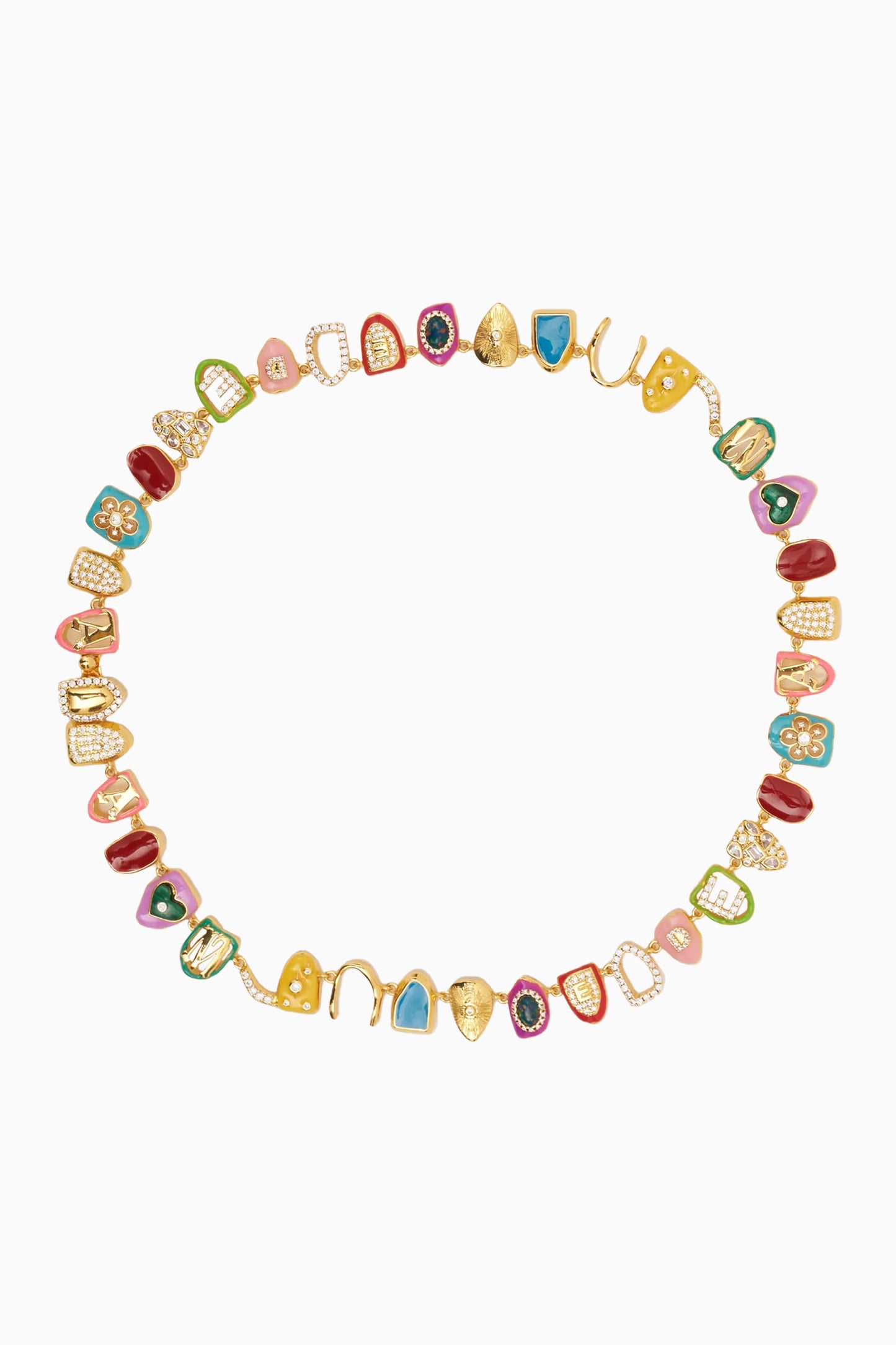 The Erin Taylor Necklace - Enamel Multicolour