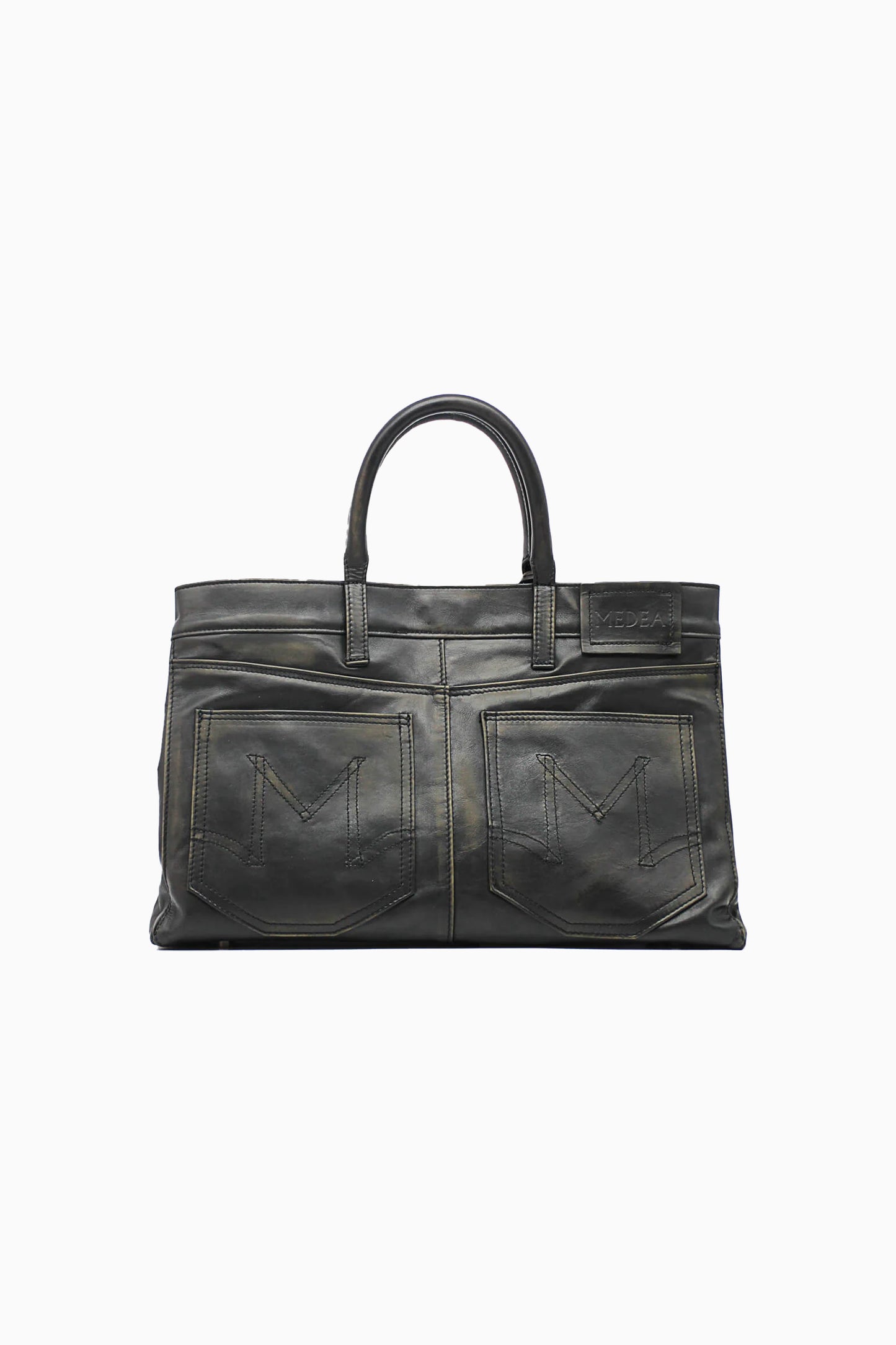 Nina Leather Bag - Dark Brown