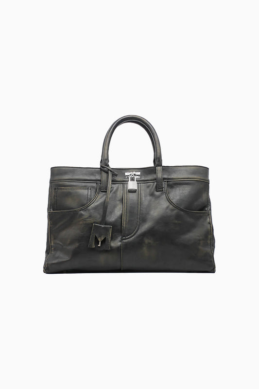 Nina Leather Bag - Dark Brown