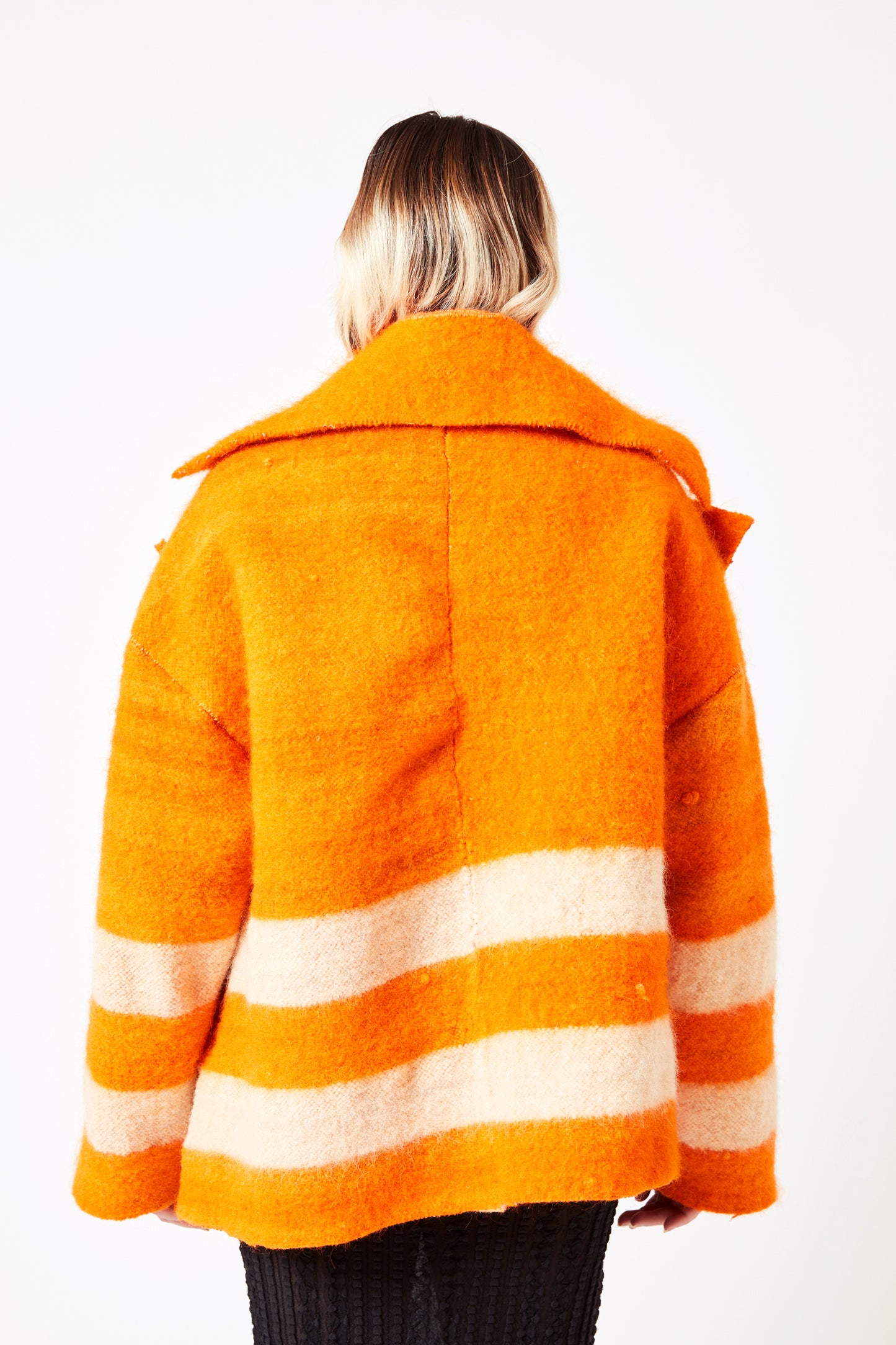 Striped Orange Coat