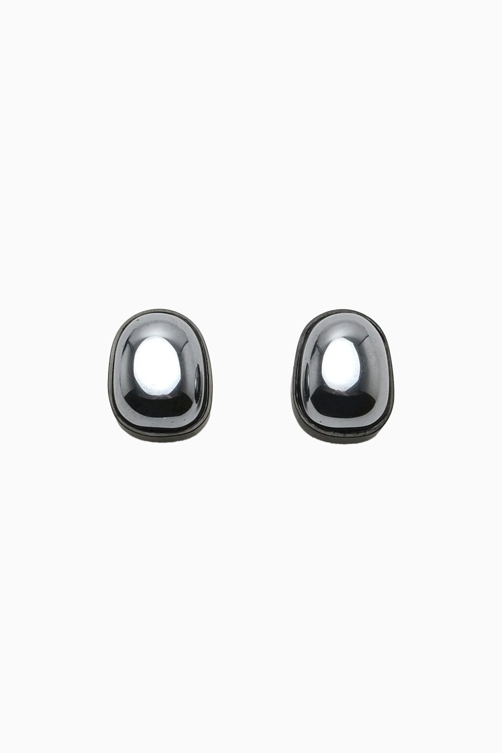Hematite and Ebony Earrings