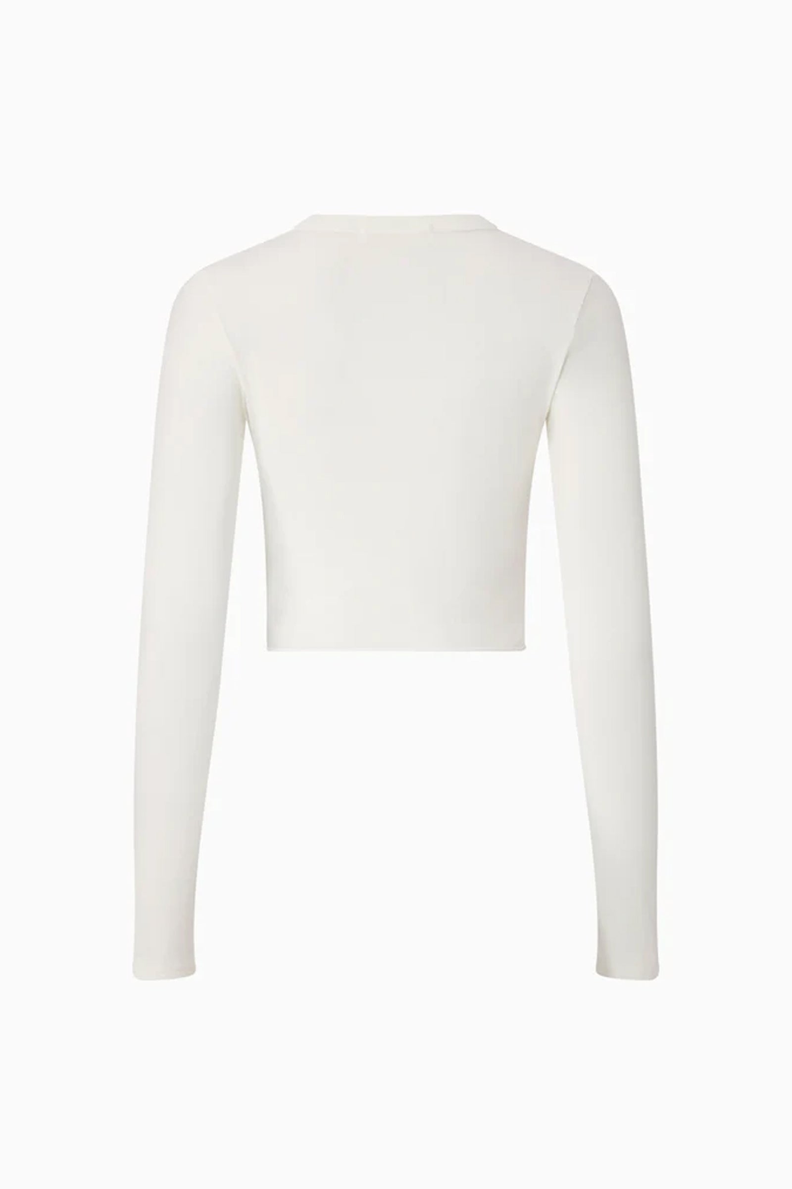 Long Sleeve Baby Tee - Natural