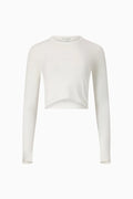 Long Sleeve Baby Tee - Natural
