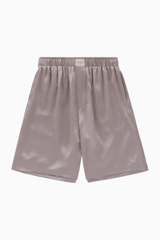 Silk Boxer Bermuda Silk - Mauve