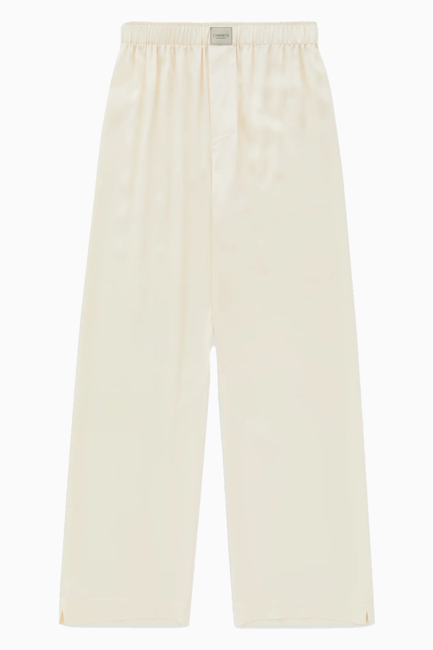 Silk Lounge Pant - Cream