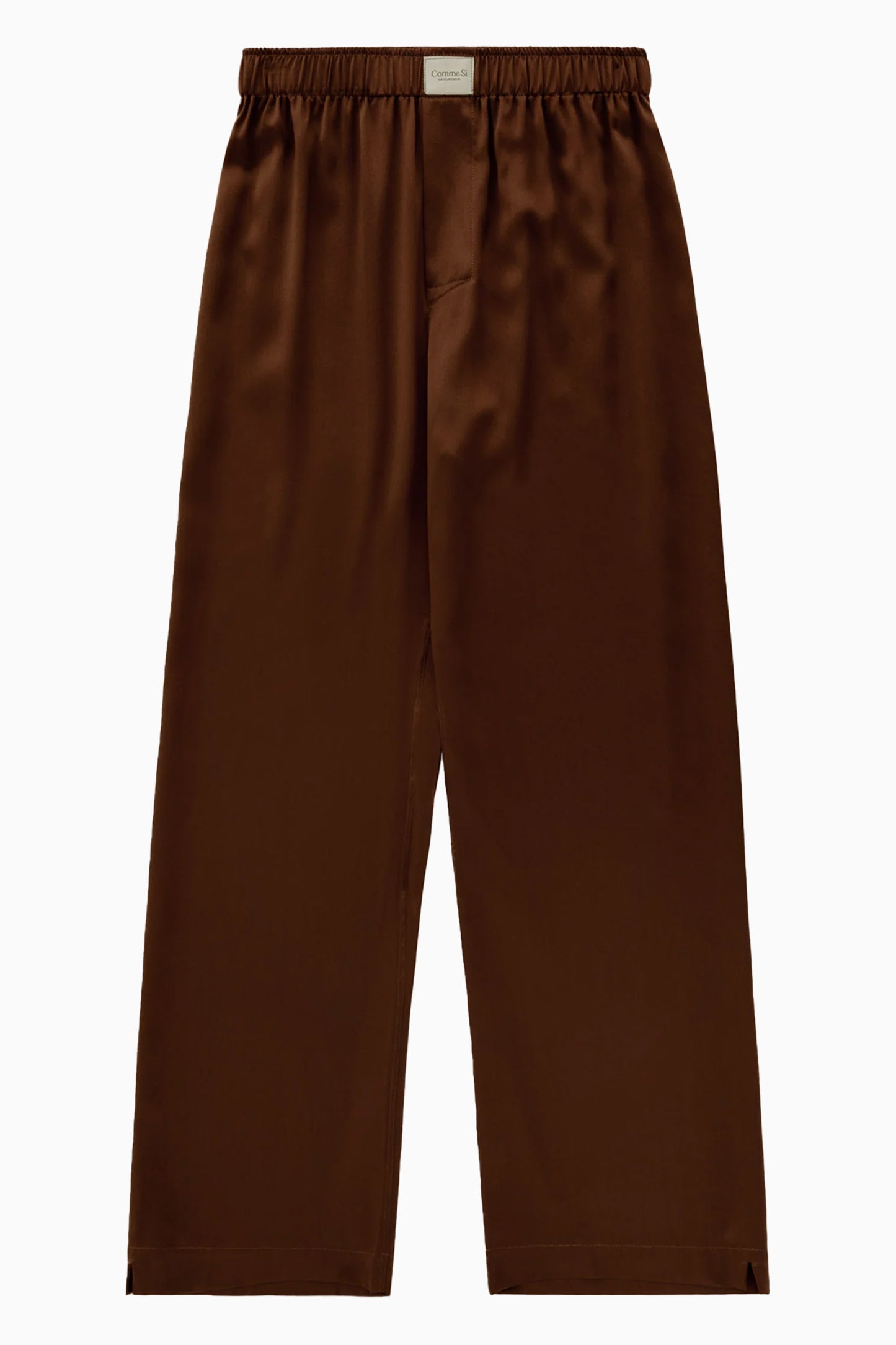 Silk Lounge Pant - Espresso