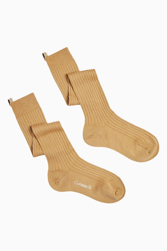 Knee High Sock - Camel