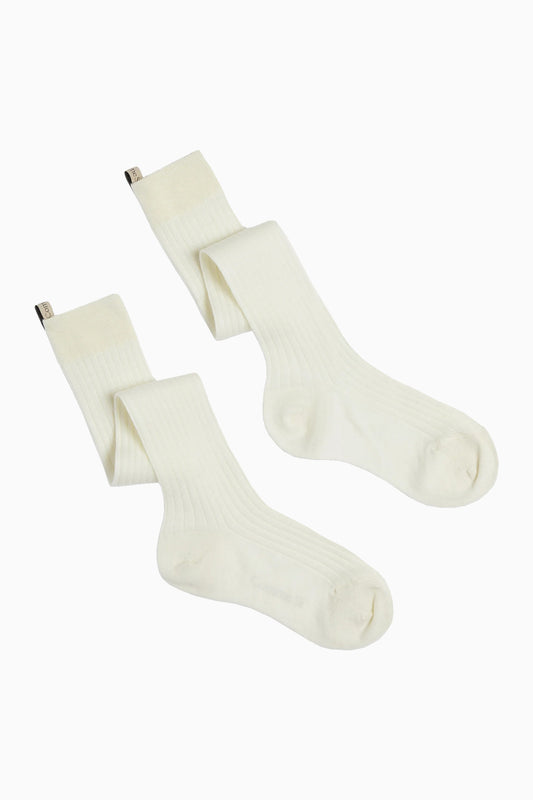 Knee High Sock - Cream