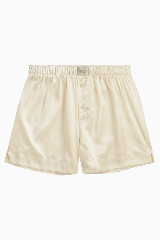 Silk Boxer - Cream