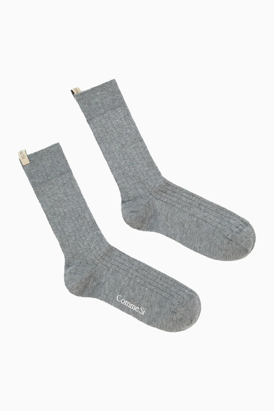 Yves Sock - Heather Grey