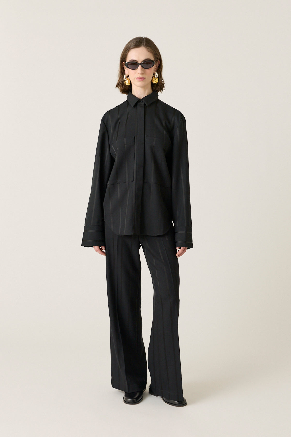 Jung Wide Leg Suiting Pants